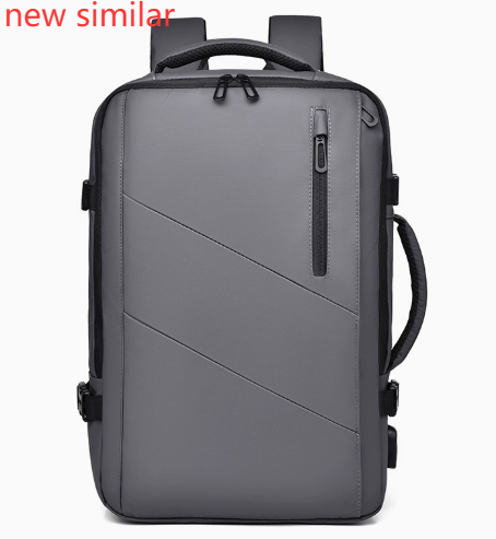 DAVI Tech Bag nylon travel backpack – Light Gray